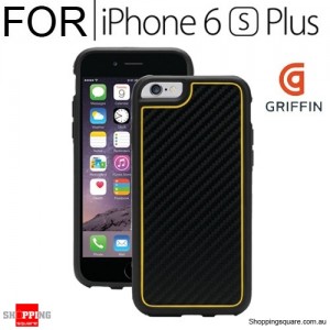 Griffin Identity Graphite Case Black/Yellow Colour  for IPhone 6 Plus