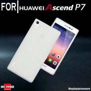 Huawei Ascend P7 Case White Translucent Matte Colour