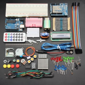 Electronics Starter Learning Kit Upgrade Version for Arduino UNO R3 LCD1602
