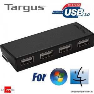 Targus 4-Port HUB Splitter for Notebook Desktop Computer