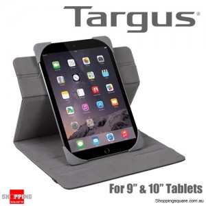 Targus Fit N’ Grip Universal 360° Rotational Case Black Colour for 9-10 Inch Tablet 