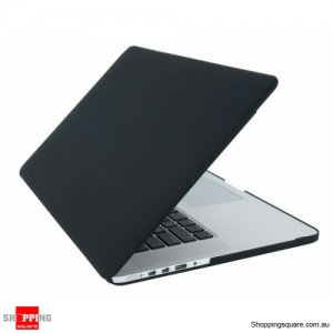 STM Grip Hard Shell Navy for Macbook Pro 13 - Black