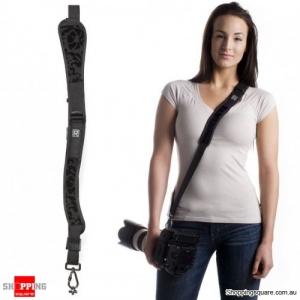 BlackRapid Woman's Strap Curved Ergonomic with Connect R-2 and Fasten R-3