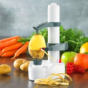 Electric Auto Rotating Potato Peeler Slicer for Pear Apple Fruit Vegetable Kitchen