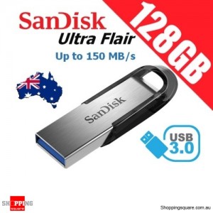 SanDisk 128GB Ultra Flair CZ73 150MB/s USB 3.0 Flash Drive