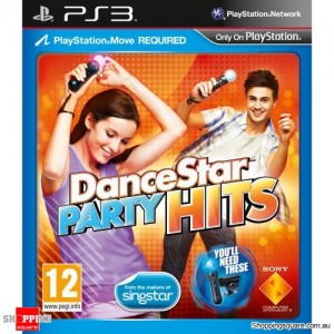 DanceStar Party Hits - PS3 PlayStation 3 (preowned)