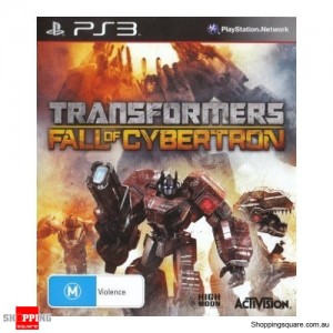 Transformers Fall Of Cybertron - PS3 Playstation 3 Brand New