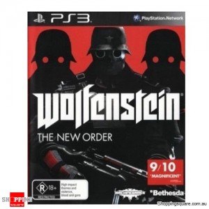Wolfenstein - The New Order - PS3 Playstation 3 Brand New
