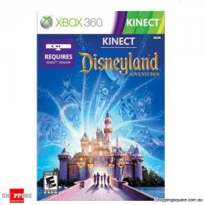 Kinect disneyland adventures - Xbox 360 Brand New
