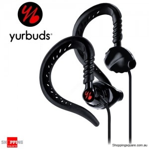 yurbuds Focus 200 Sweat Proof Sports Earphones - Black
