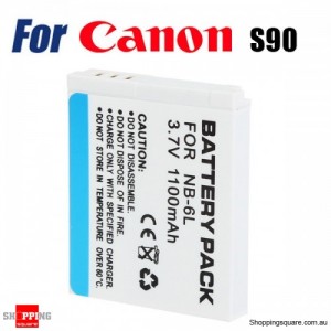 NB-6L Rechargeable 1100mAh 3.7V Li-ion Protected Battery for Replacement Canon