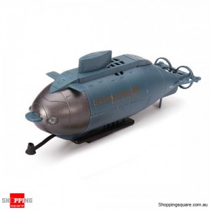 RC Happycow 777-216 Simulation Series Boat Submarine Ship Toy for Water Blue Colour