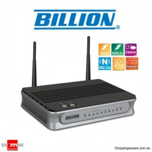 Billion BiPAC 8700NEXL R2 Wireless-N VDSL2/ADSL2+ Firewall Modem Router IPv4 IPv6 LAN Ethernet 3G 4G LTE