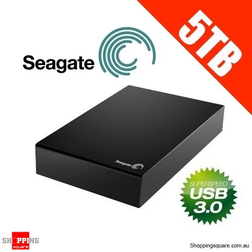 Seagate 5TB Expansion Desktop 3.5" External Hard Drive USB 3.0