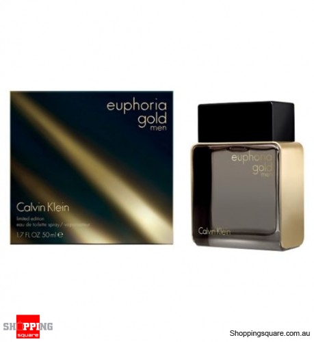 CK Euphoria Gold 50ml EDT by Calvin Klein For Men Perfume