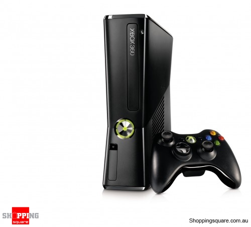 Xbox 360 250GB Slim Console Black - REFURBISHED