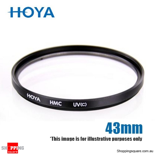 Hoya UV C HMC Digital Slim Frame Multi-Coated Glass Filter 43mm 