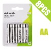 DS Glitter Alkaline Battery AA 8pk Pack