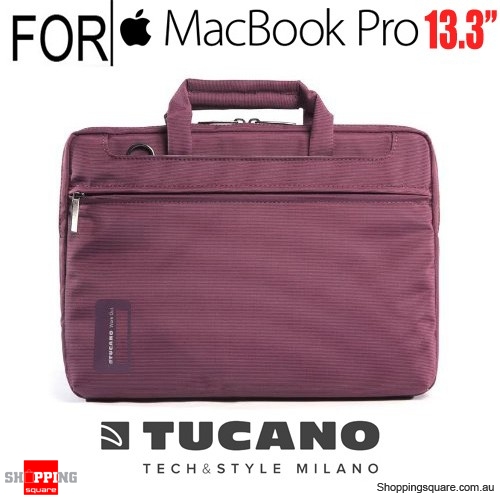 Tucano Work Out Notebook Slim Case Purple Colour for 13.3-inch Macbook Pro