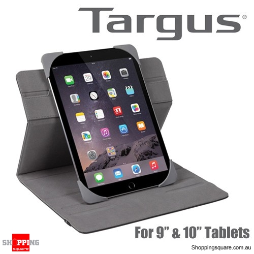 Targus Fit N’ Grip Universal 360° Rotational Case Black Colour for 9-10 Inch Tablet 
