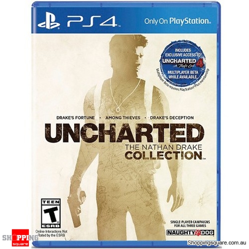 Uncharted The Nathan Drake Collection Game - PS4