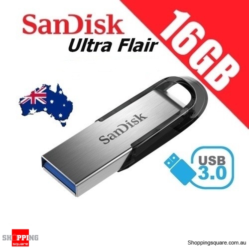 SanDisk 16GB Ultra Flair 3.0 USB Flash Drive