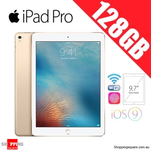 Apple iPad Pro 128GB 9.7 inches Wi-Fi Tablet Gold