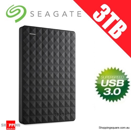 Seagate 3TB Expansion USB 3.0 Portable Hard Drive