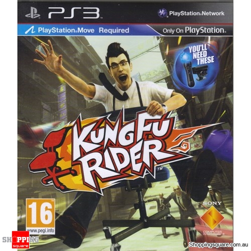 Kung Fu Rider - PS3 Playstation3 (pre-owned)