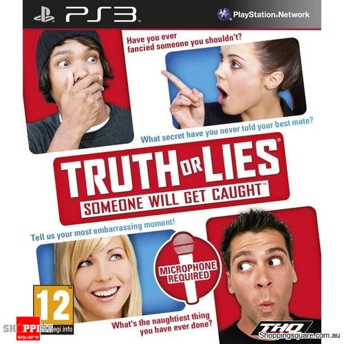 Truth or Lies : Mic Required - PS3 Playstation3 (pre-owned) 