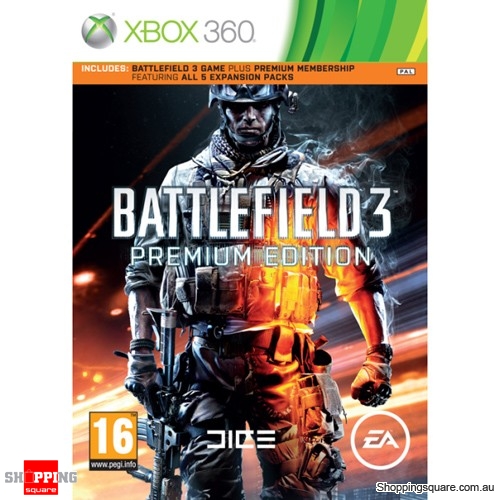 Battlefield 3 Premium Edition - Xbox 360 Brand New
