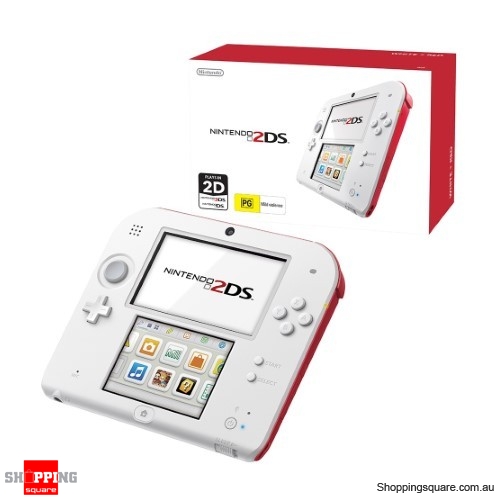 Nintendo 2DS Console (Red/White)