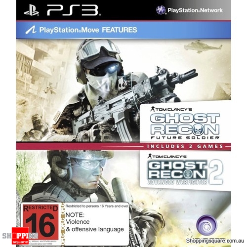 Tom Clancy's Ghost Recon 2 and 1 Double Pack - PS3 Playstation 3 - Brand New