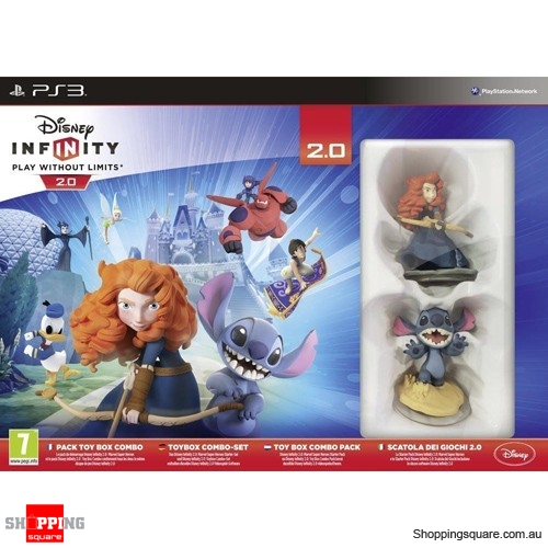 Disney Infinity 2.0 Toy Box Combo Pack - PS3 Playstation 3