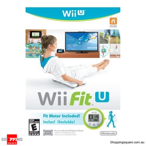 Wii Fit U Game with Fit Meter - Wii U