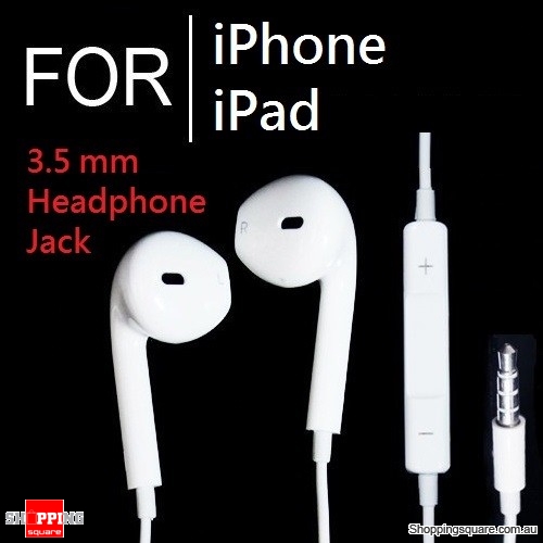 Premium Earphone Earpods Remote MIC For Apple IPHONE 6S Plus 5SE 5S iPad Pro Air Ipod Touch