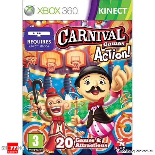 Carnival Games in Action Kinect - Xbox 360