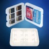 8 in 1 Micro SD TF SDHC Storage Memory Card Case Holder Box for Protection (6xTF+2xSD)