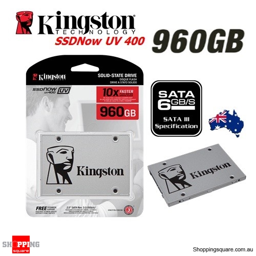 Kingston SSDNow UV400 960GB Solid State Drive SSD 2.5 inch SATA 3 Up to 540MB/s
