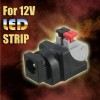 DC Power Female 5.5X 2.1mm Connector Adapter Plug Cable Pressing for 12V LED Strips