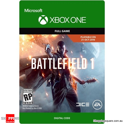 Battlefield 1 For Xbox One - Download Code only