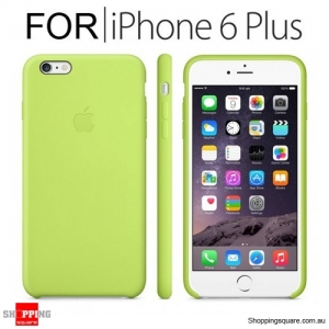 Genuine Apple iPhone 6, 6S Plus Silicone Case Green Colour
