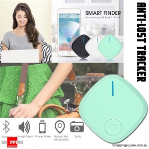 Mini Bluetooth 4.0 Smart Alarm Anti-Lost Key Finder Tracker Selfie Controller Green Colour