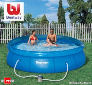 Bestway Fastset Large 366x76cm Inflatable Outdoor Pool