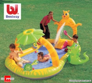Bestway 2.9M Inflatable Jungle Safari Play Pool