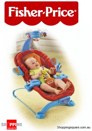 Fisher Price Sensory Selection Blue Bouncer