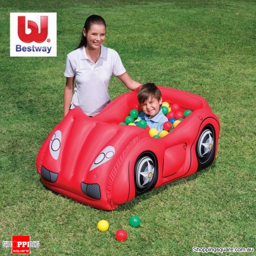 Bestway Inflatable Race Car and Game ball Assortment