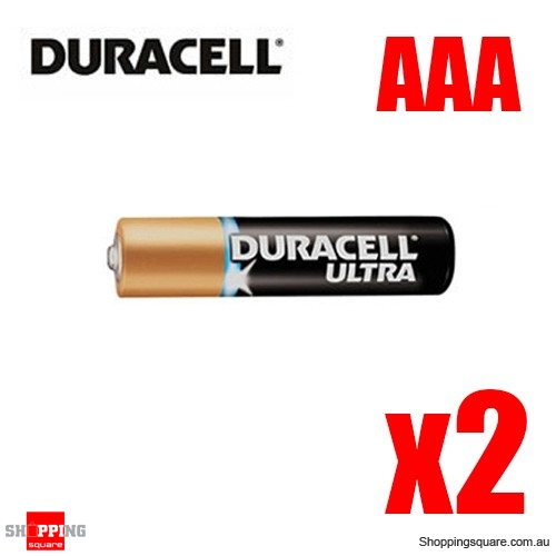 Duracell Ultra Alkaline Batteries - AAA x 2pcs