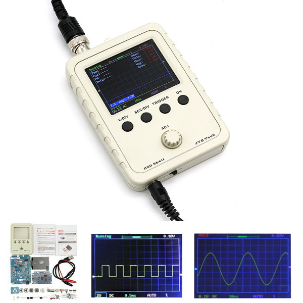 DIY Digital Oscilloscope Kit With Housing - JYE Tech DSO-SHELL DSO150 15001K 