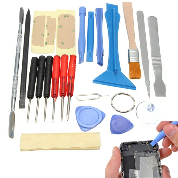22pcs Repair Screwdrivers Tools Kit Set For Mobile Phone Opening Pry 